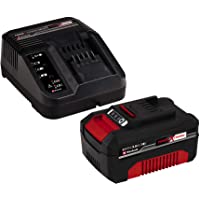 Einhell Power X-Change - Kit cargador con batería 3.0 Ah 18 V- duración de carga de 60 minutos
